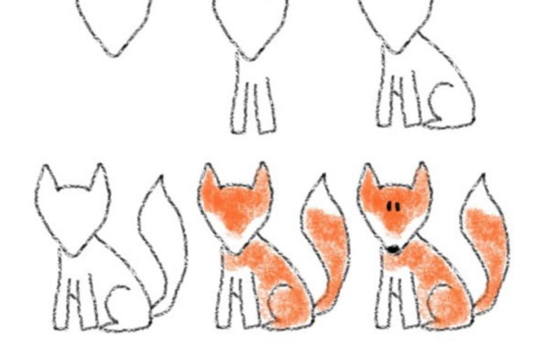 Calligrapher badge Vergelijking Zo kan je snel leuke dieren tekenen voor je kind (leestijd: 1 minuut) -  Tips Like Sugar